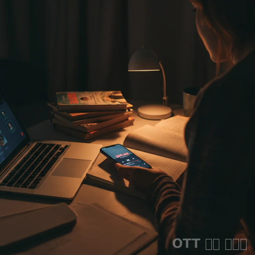 기말고사 필수앱 싸게 쓰는 법: 대학생 OTT 요금제 꿀팁 5가지 💯 대표 이미지